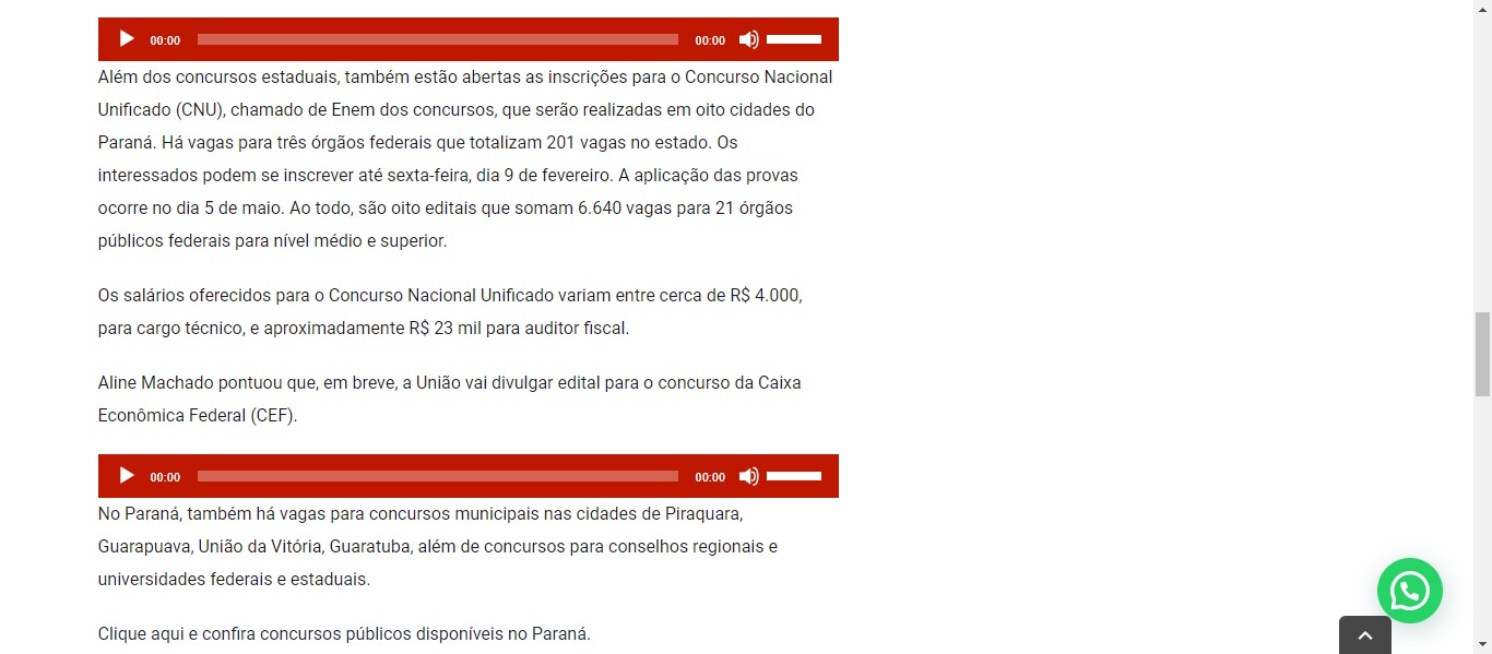 Confira a lista de concursos públicos abertos no Paraná - image 2