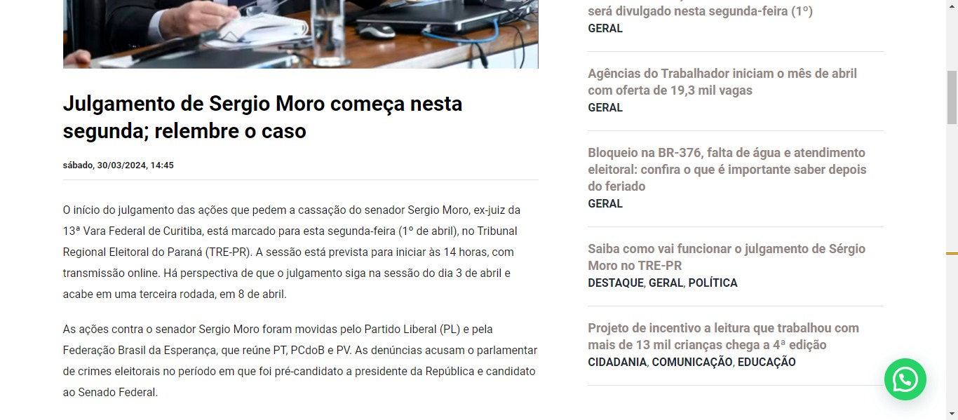 Julgamento de Sergio Moro começa nesta segunda; relembre o caso - image 0